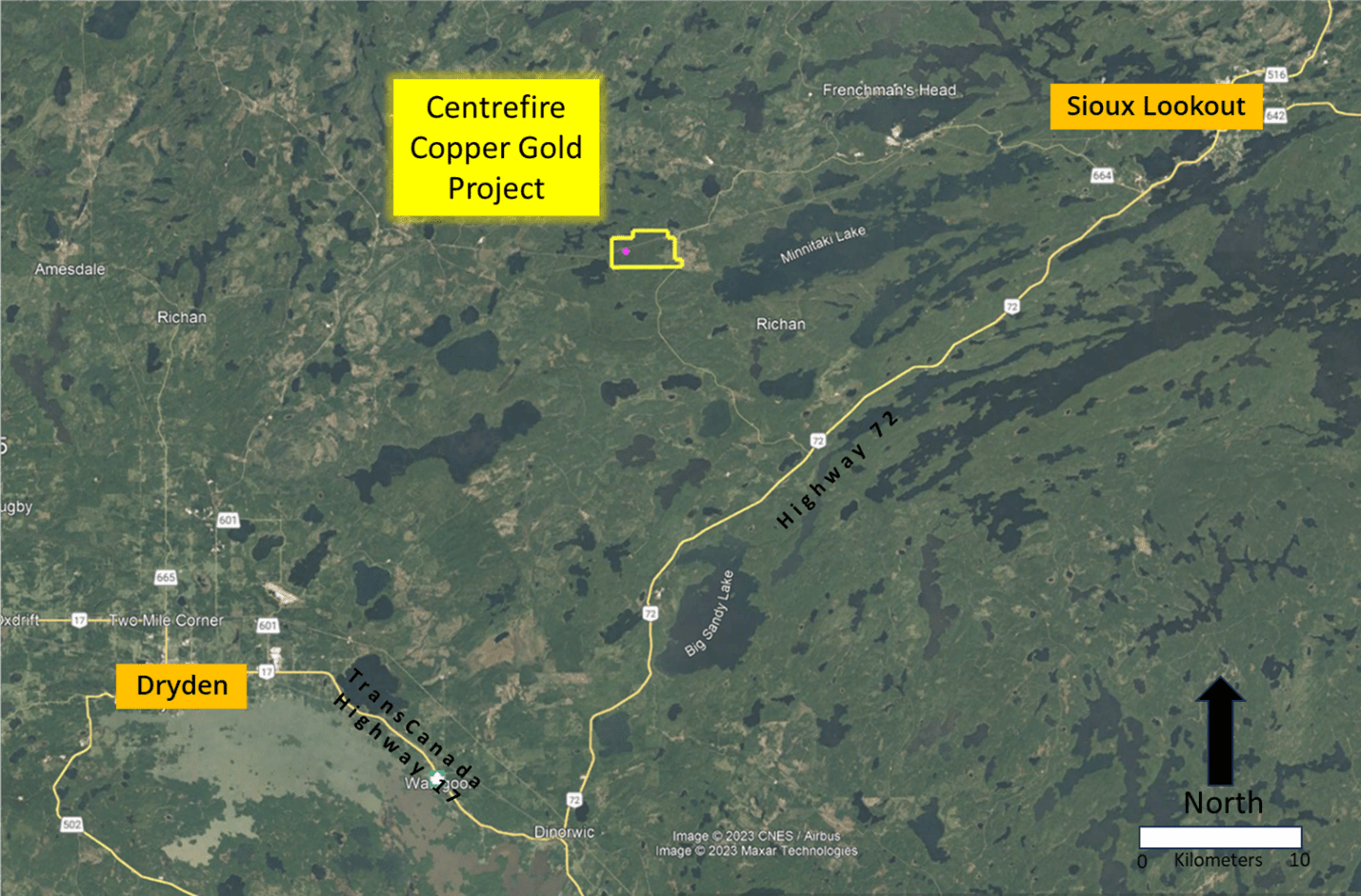 CASCADE COPPER SIGNS OPTION AGREEMENT ON CENTREFIRE COPPER-GOLD PROJECT ...